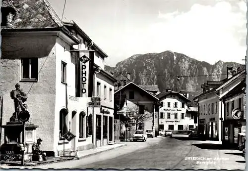 58650 - Oberösterreich - Unterach , am Attersee , Marktplatz , Gasthof Anker - nicht gelaufen