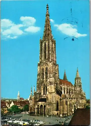 58665 - Deutschland - Ulm , Ulmer Münster - gelaufen 1976