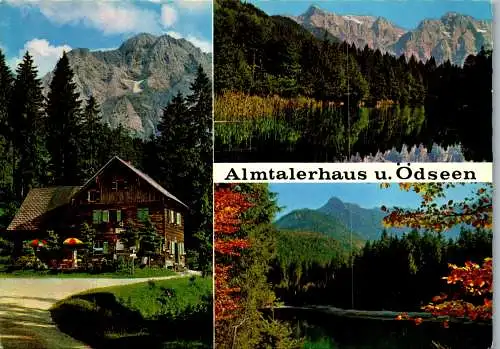 58680 - Oberösterreich - Grünau , im Almtal , Almtalerhaus und Ödseen , Ödsee  - gelaufen