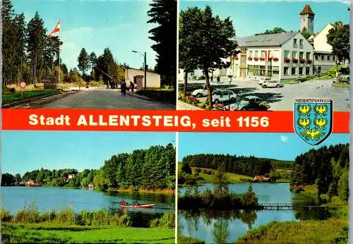 58696 - Niederösterreich - Allentsteig , Kaserne Lager Kaufholz , Mehrbildkarte - gelaufen 1982