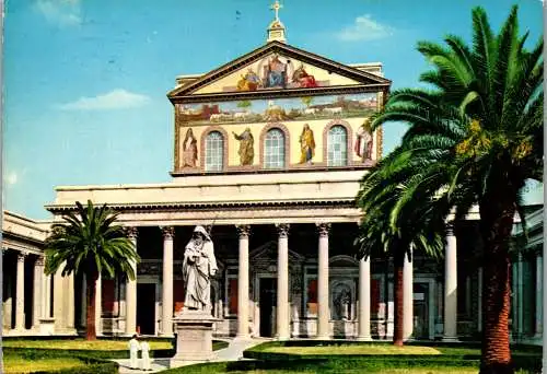 58698 - Italien - Rom , Basilica di S. Paolo - gelaufen 1980