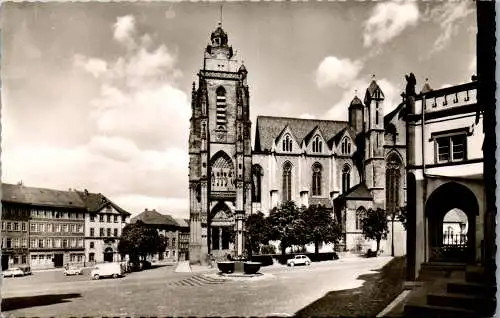 58699 - Deutschland - Wetzlar , Lahn , Domplatz - gelaufen 1961