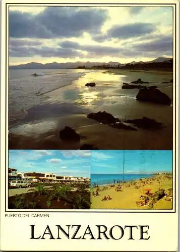 58723 - Spanien - Lanzarote , Puerto del Carmen - gelaufen 1992