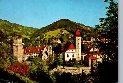 58733 - Niederösterreich - Waidhofen an der Ybbs , Panorama - gelaufen 1992