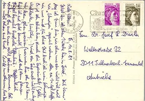 58737 - Frankreich - Taize , Cluny , Jeunes - gelaufen 1981