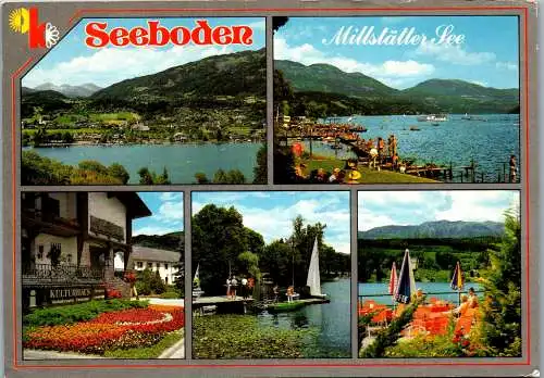 58739 - Kärnten - Seeboden , Millstätter See , Mehrbildkarte - gelaufen 1992