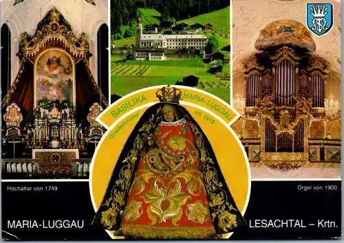 58740 - Kärnten - Maria Luggau , Lesachtal , Basilika , Mehrbildkarte - gelaufen