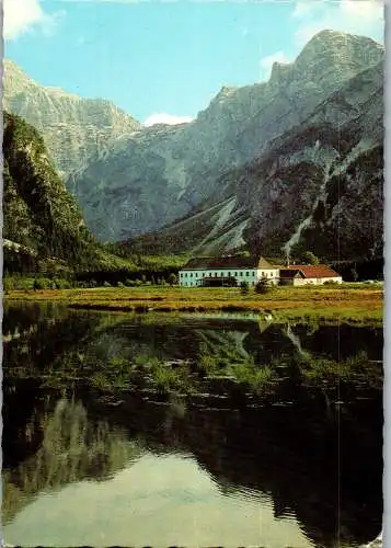 58742 - Oberösterreich - Almsee , mit Seehotel - gelaufen 1968