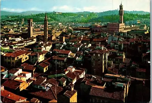 58745 - Italien - Firenze , Panorama colli Fiorentini - gelaufen 1981