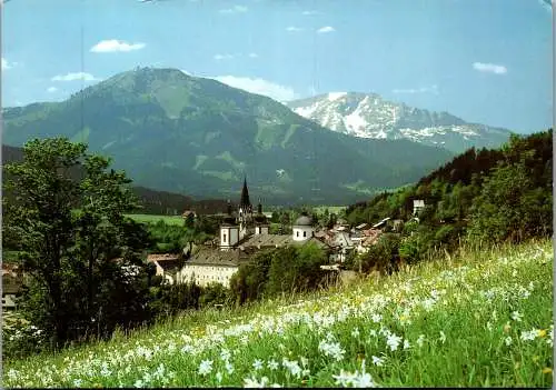 58749 - Steiermark - Mariazell , mit Gemeindealpe und Ötscher - gelaufen 1991