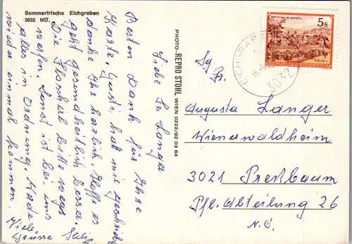 58751 - Niederösterreich - Eichgraben , Mehrbildkarte - gelaufen