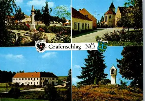 58752 - Niederösterreich - Grafenschlag , Mehrbildkarte - gelaufen 1991