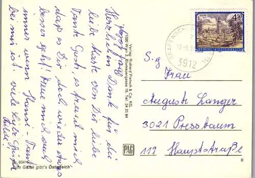 58752 - Niederösterreich - Grafenschlag , Mehrbildkarte - gelaufen 1991