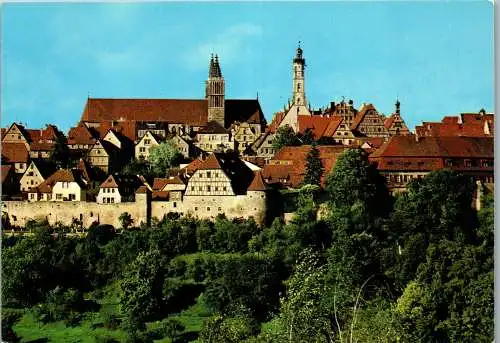 58758 - Deutschland - Rothenburg ob der Tauber , Gesamtansicht - nicht gelaufen