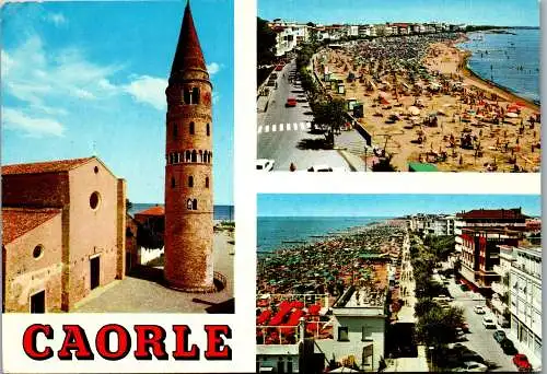 58759 - Italien - Caorle , Mehrbildkarte - gelaufen 1977