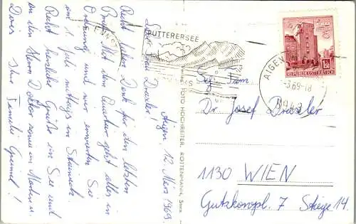 58777 - Steiermark - Ennstal , Der Grimming - gelaufen 1969