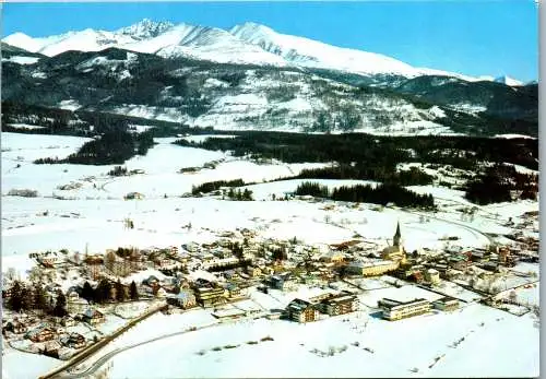 58787 - Salzburg - Mariapfarr , Lungau , Panorama im Winter - gelaufen