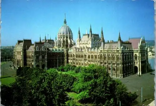 58805 - Ungarn - Budapest , Orszaghaz , Parlament - gelaufen 1986