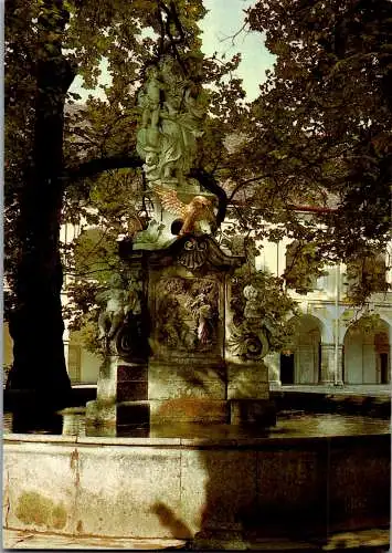 58806 - Niederösterreich - Heiligenkreuz , Zisterzienser Abtei , Josefsbrunnen - gelaufen 1986