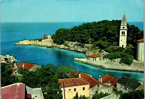 58810 - Kroatien - Veli Losinj , Panorama - gelaufen 1968