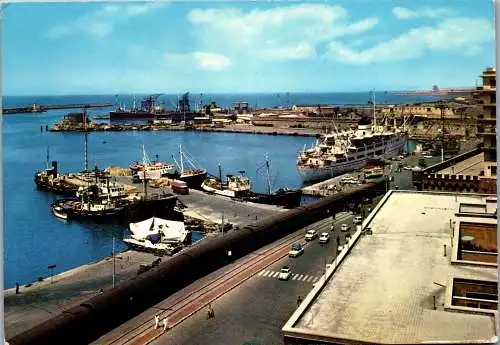 58811 - Italien - Civitavecchia , Panorama del Porto , Hafen , Schiff , Ship - gelaufen