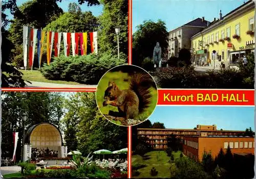 58836 - Oberösterreich - Bad Hall , Kurort , Mehrbildkarte - gelaufen