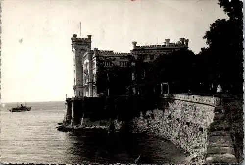 58851 - Italien - Triest , Castello di Miramare - gelaufen