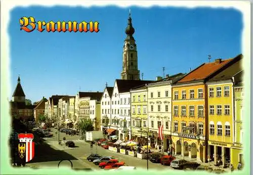 58877 - Oberösterreich - Braunau , am Inn , View - nicht gelaufen