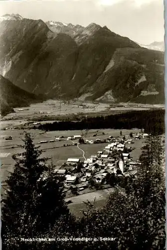 58910 - Salzburg - Neukirchen , am Großvenediger gegen Seekar , Panorama - gelaufen 1967