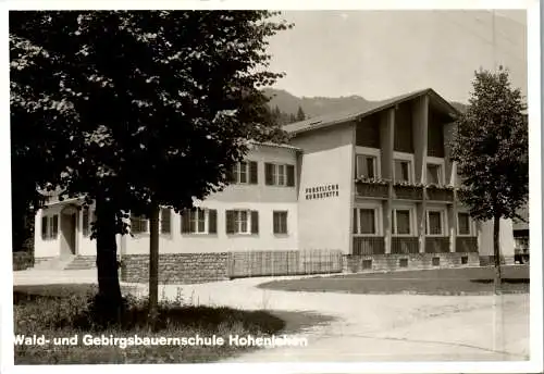 58915 - Niederösterreich - Hollenstein , Wald und Gebirgsbauernschule Hohenlehen , Fachschule - gelaufen 1966