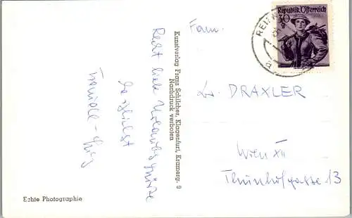 58919 - Kärnten - Reifnitz , am Wörthersee , Panorama - gelaufen