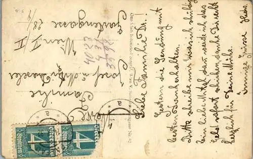 58926 - Steiermark - Gams , Der Vorhand in der Kraus Grotte - gelaufen 1932