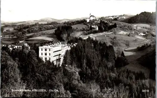 58937 - Oberösterreich - Kreuzen , Panorama - gelaufen 1966