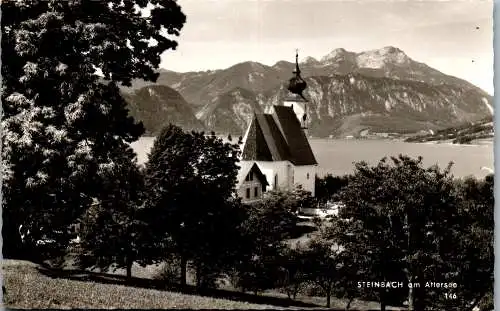 58948 - Oberösterreich - Steinbach , am Attersee , Panorama - nicht gelaufen