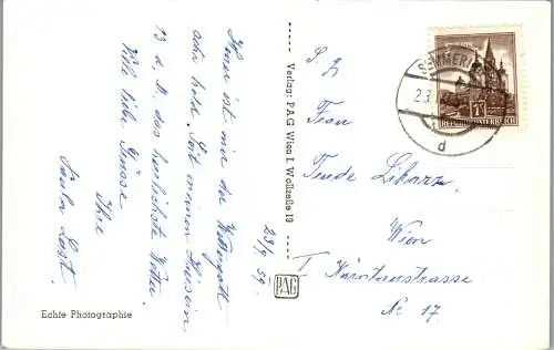 58950 - Niederösterreich - Semmering , Südbahnhotel - gelaufen 1959