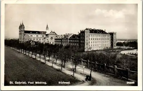 58960 - Niederösterreich - St. Gabriel , Post Mödling , Südwest - gelaufen 1950