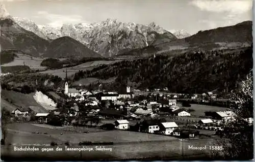 58973 - Salzburg - Bischofshofen , gegen das Tennengebirge - nicht gelaufen