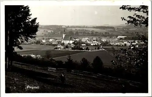 58975 - Niederösterreich - Purgstall , Panorama - gelaufen 1961