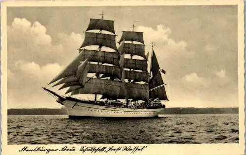 58979 - Schiffe - Segelschiff , Flensburg - nicht gelaufen