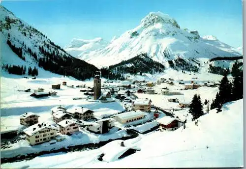 59015 - Vorarlberg - Lech , am Arlberg gegen Hasenfluh und Omeshorn - gelaufen 1968