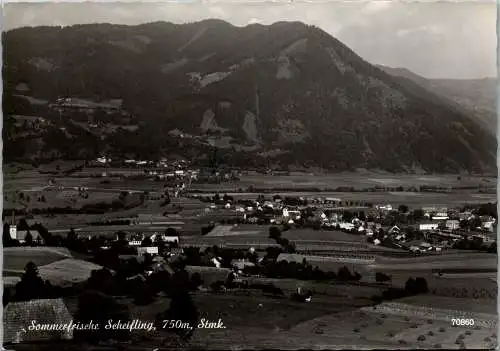 59020 - Steiermark - Scheifling , Panorama - gelaufen 1962