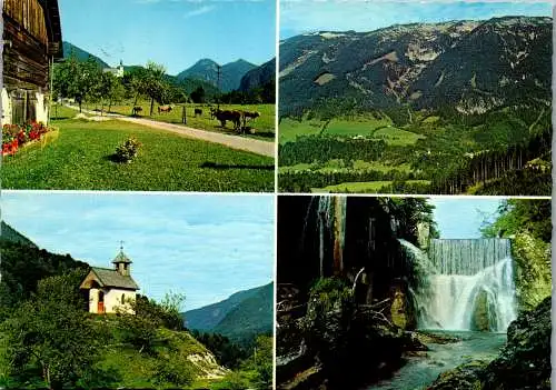 59023 - Steiermark - Palfau , Blick zum Hochkar und Gamsstein - gelaufen 1980