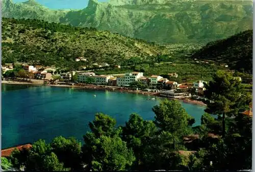 59025 - Spanien - Mallorca , Vista general de la playa - gelaufen 1962