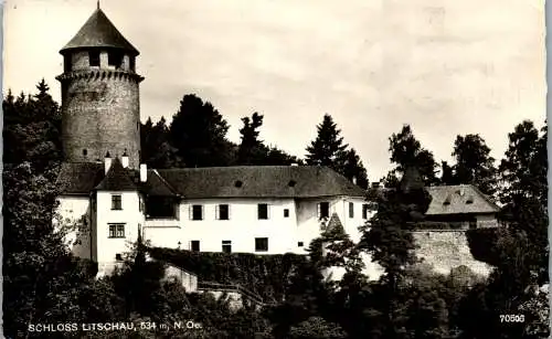 59026 - Niederösterreich - Litschau , Schloss Litschau - gelaufen 1960