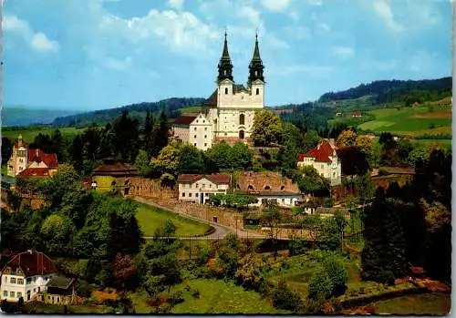 59028 - Oberösterreich - Linz Pöstlingberg , Basilika - gelaufen 1974