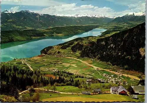 59030 - Kärnten - Döbriach , Gasthof Pension Bergfried , Oberluger , Seebad Döbriach am Millstättersee - gel. 1964