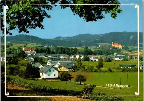 59033 - Oberösterreich - Waldhausen , im Strudengau , Panorama - gelaufen 1995