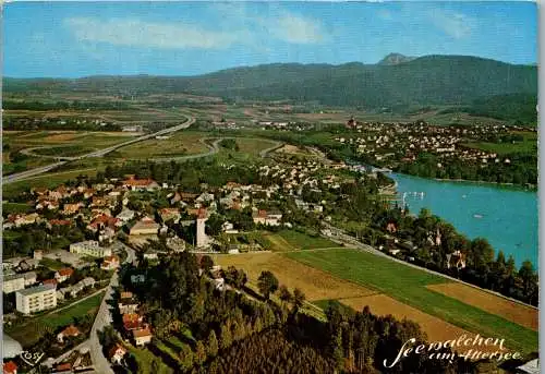 59052 - Oberösterreich - Seewalchen , am Attersee , Panorama - gelaufen 1988