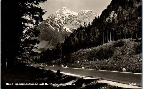 59074 - Steiermark - Gesäuse , Neue Gesäusestrasse mit Großem Buchstein - nicht gelaufen