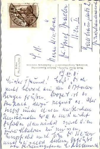59077 - Tirol - Umhausen , Gasthof Krone , Ötztal - gelaufen 1961